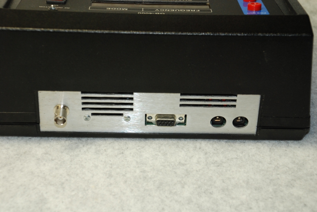 Rear of the unmodified GB-4000.