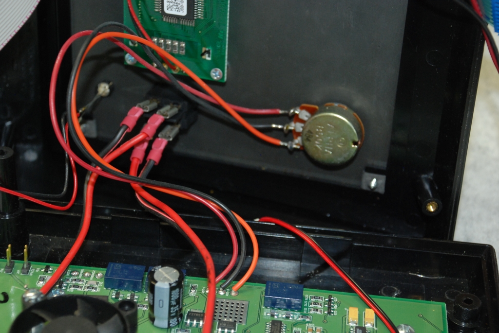 Output level potentiometer wiring to be removed.