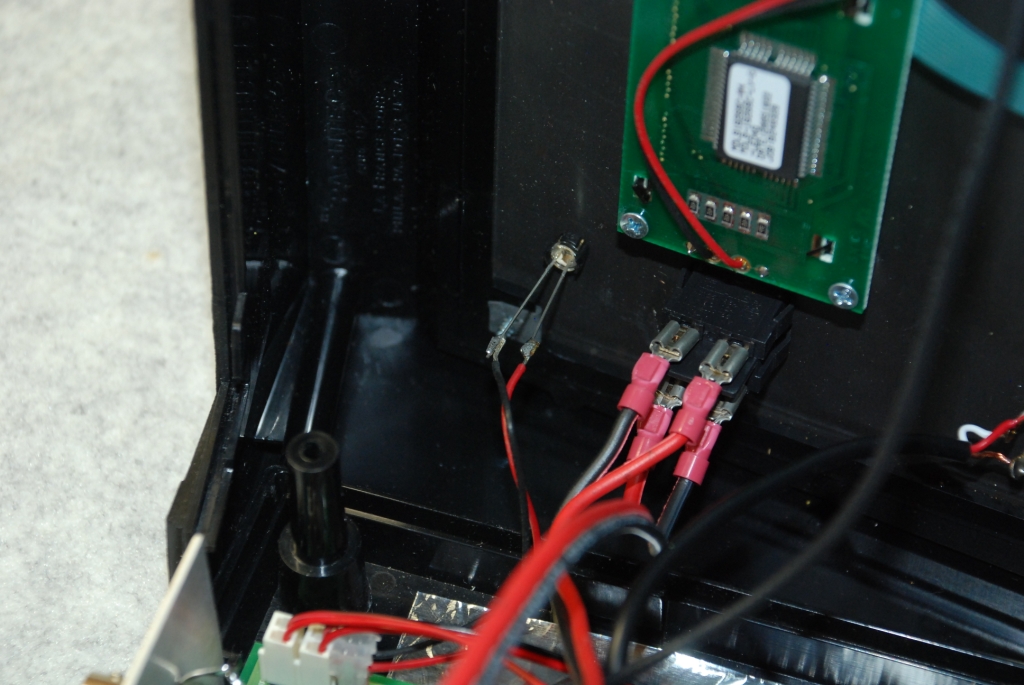 Warning about LED wires.
